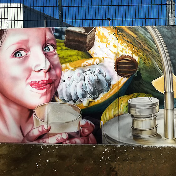 Wandbilder Airbrush Wandmalerei