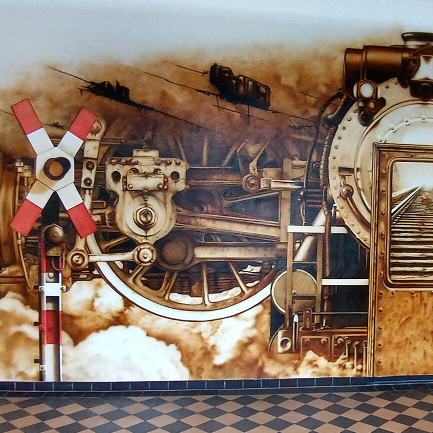 Airbrush Wandmalerei Altenglan Wandbilder