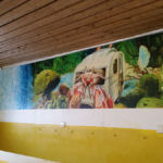 Airbrush Wandfries Wandbilder Airbrush-Wand