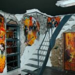 Franz Schmidt Wandmalerei Airbrush Wandbilder Airbrush-Wand