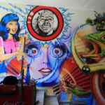 Flipper Airbrush Wandbilder Airbrush-Wand