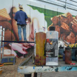 Franz Schmidt Wandmalerei Airbrush