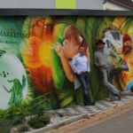 Franz Schmidt Wandmalerei Airbrush