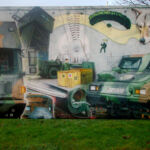 Airbrush Wandbild Saarland