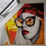 Airbrush Graffiti Wandmalerei