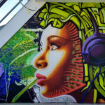 Airbrush Graffiti Wandmalerei