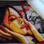 Airbrush Graffiti Wandmalerei