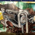 Airbrush-Graffiti, Wandmalerei, Fuchs & Hoffmann, Bexbach