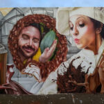 Airbrush-Graffiti, Wandmalerei, Fuchs & Hoffmann, Bexbach