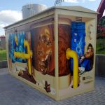 Airbrush Fassadengestaltung Wandmalerei, Fassadengestaltung Wandbilder