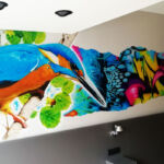 Airbrush Wandmalerei Graffiti Wandbilder
