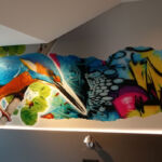 Wandmalerei Airbrush Saarland Wandbilder