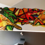 Wandmalerei Airbrush Saarland Wandbilder