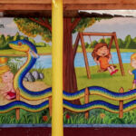 Wandmalerei Kindergarten Spiesen-Elversberg