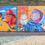 Wandmalerei Kindergarten Spiesen-Elversberg