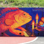 Wandmalerei Kindergarten Spiesen-Elversberg