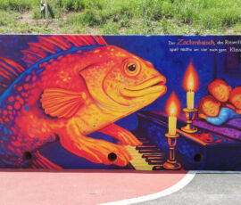 Wandmalerei Kindergarten Spiesen-Elversberg